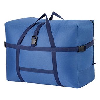 1 Pack Clothes Storage, Oxford Storage Bag, Moving Bag for Organizing Bedroom, Storage with Handles