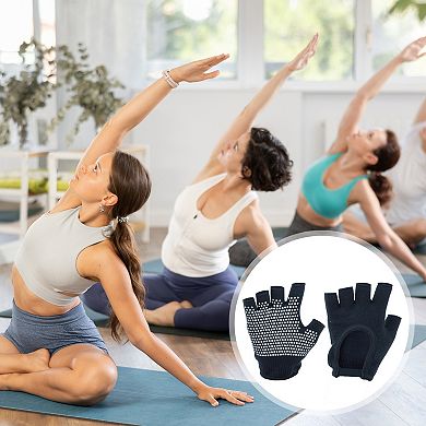 Fingerless Yoga Gloves One Size 1Pair