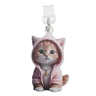 Cat Pendants Dust Plug Charm for Lightning 2 Pcs