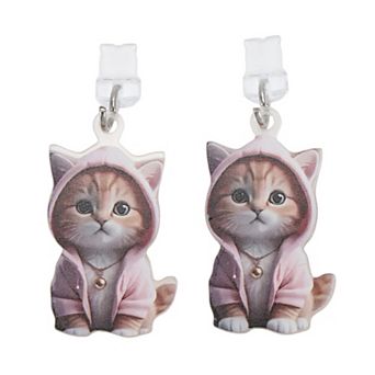 Cat Pendants Dust Plug Charm for Lightning 2 pc