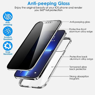 360° Magnetic Privacy Phone Case