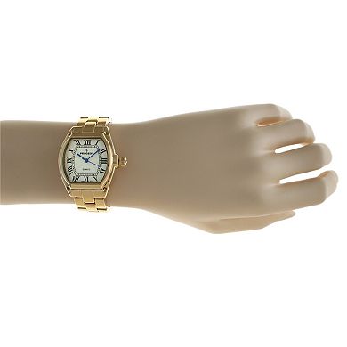 Peugeot Womens 36mm x 33mm Barrel Shape Roman Dial Bracelet Watch