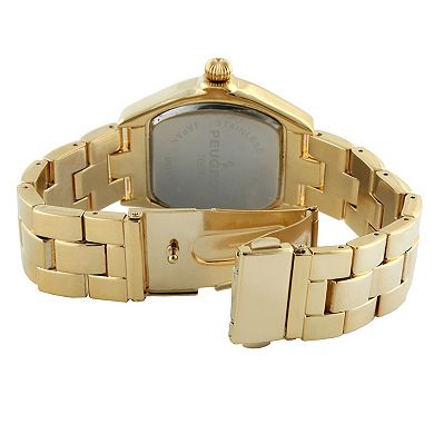 Peugeot Womens 36mm x 33mm Barrel Shape Roman Dial Bracelet Watch