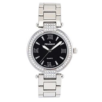 Peugeot Women 38mm Bracelet Watch with European Crystal Bezel