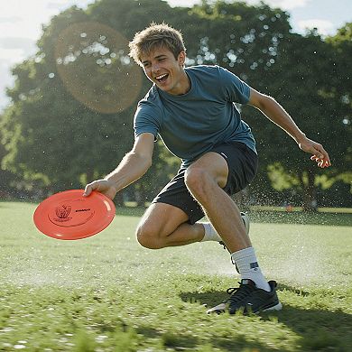 Disc Golf Set 12 Pieces TPE Discs with Carrying Backpack for Outdoor Play - Multicolor