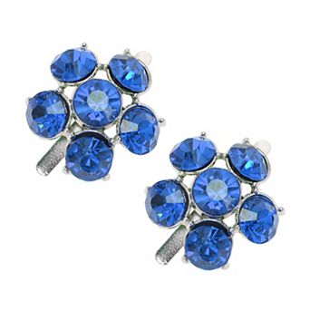Floral Pin Back Shoe Accessories 2 pc