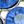 Blue Silvertone