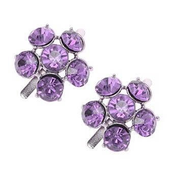 Floral Pin Back Shoe Accessories 2 pc