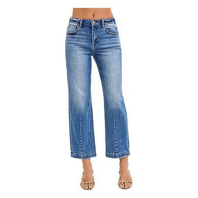 RISEN High Rise Crop Boyfriend Tapered Jeans