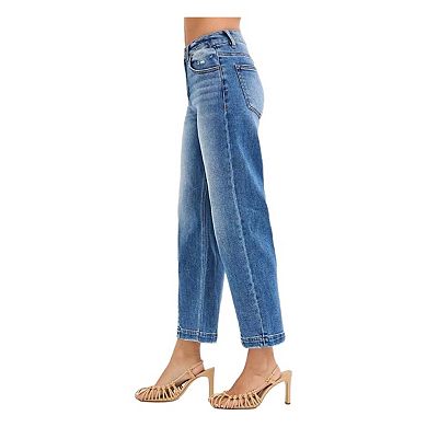 RISEN High Rise Crop Boyfriend Tapered Jeans