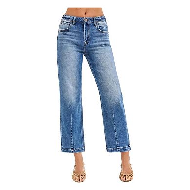 RISEN High Rise Crop Boyfriend Tapered Jeans