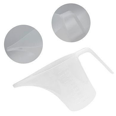 4-piece Funnel Measuring Cup with Long Spout for Baking