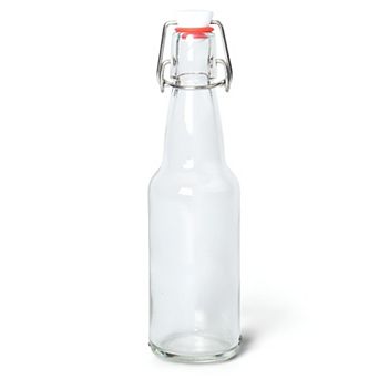 Clear Swing Top Glass Beer Bottles 330 ml with Flip Cap for Home Brewing