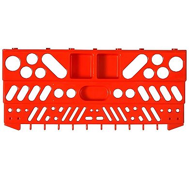 54-Piece Pegboard Tool Organizer Set with Shelves and Hooks for Garage or Workshop