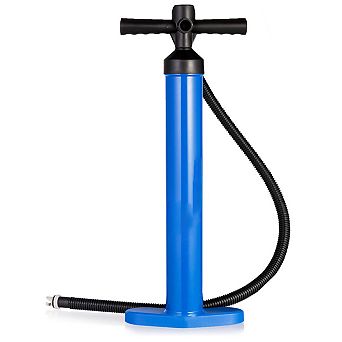 High Pressure Double Action Hand Pump with Pressure Gauge for SUP and Kayak