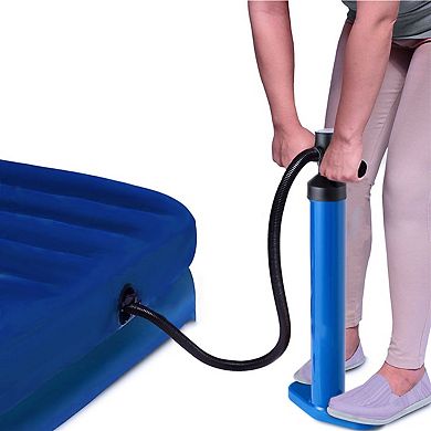 High Pressure Double Action Hand Pump with Pressure Gauge for SUP and Kayak