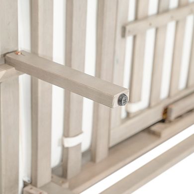 5-Position Adjustable Outdoor Chaise Lounge with Thick Cushions for Pool, Balcony