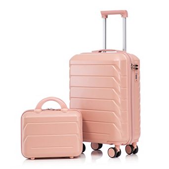2 pcs/set in ABS Spinner Wheel Luggage, with Combination Lock