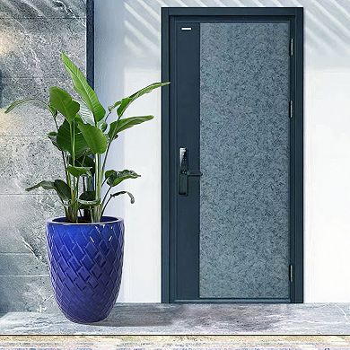 Loheer Handmade Navy Blue Ceramic Planter Pot for Monstera and Fiddle Leaf Fig