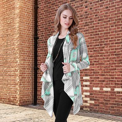 Women’s Open Front Long Sleeve Cardigan