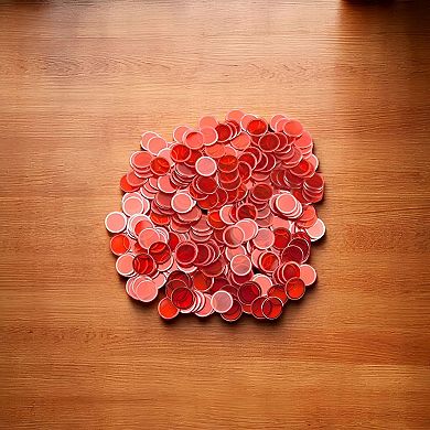 Magnetic Bingo Chips Pack of 300 for Activities and Game Nights