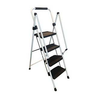 Four step ladder, lightweight folding step,multi-purpose tool