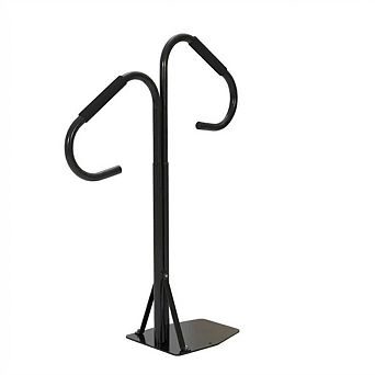 Slide Under Hot Tub Handrail for Above Ground Pool,38"-58" Adjustable Safety Spa Handrail