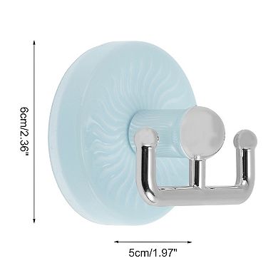 Suction Cup Double-End Headband Holder Organizer 2 Pcs