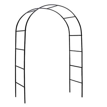 Backyard Arbor Arch Trellis for Walkways Patio and Climbing Plants