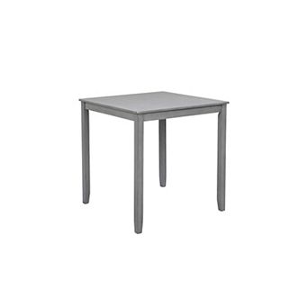 KWPZQEB Square Dining Table for 4 Person, Kitchen Table for Small Space, 34.5Inch