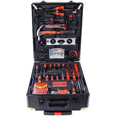 Maintenance tool kit, consisting of 969 tools, with a wheeled carrying case
