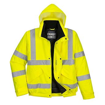 Portwest Unisex Adult Hi-Vis Winter er Jacket