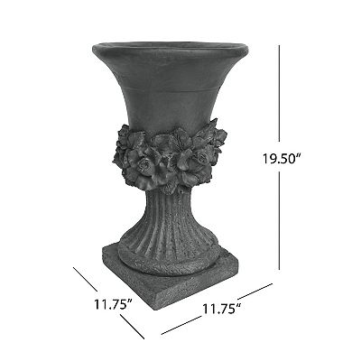 KWPZQEB Roman Style Magnesium Oxide Vase-Style Flowerpot with Drainage Hole