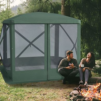 Portable Outdoor Gazebo for Camping, Picnic, Tailgate, Backyard, Pop-Up Tent