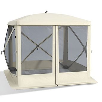 Portable Outdoor Gazebo for Camping, Picnic, Tailgate, Backyard, Pop-Up Tent