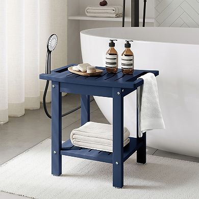 HDPE Poly Plastic Waterproof Bathroom Shower Bench