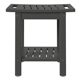 HDPE Poly Plastic Waterproof Bathroom Shower Bench