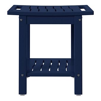 HDPE Poly Plastic Waterproof Bathroom Shower Bench