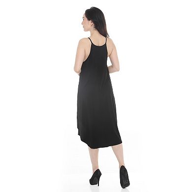 Women’s Halter Neck Swing Midi Dress