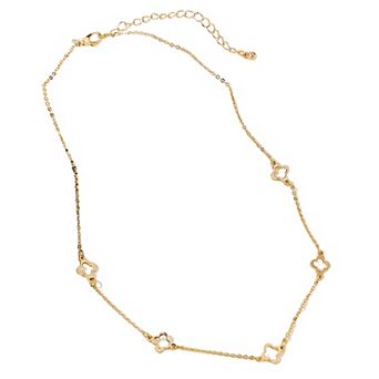 Women's Lucky Clover - Shaped Pendant Necklace