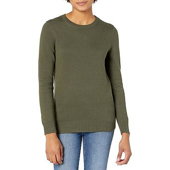 Women'S Cotton Crewneck Sweater