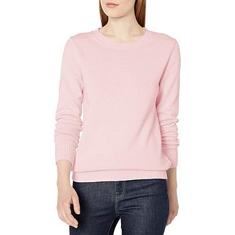 Women'S Cotton Crewneck Sweater