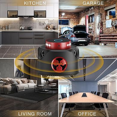 PATIOEASY Ultrasonic Rodent Repeller With Frequency Conversion Function It is Safe for Children