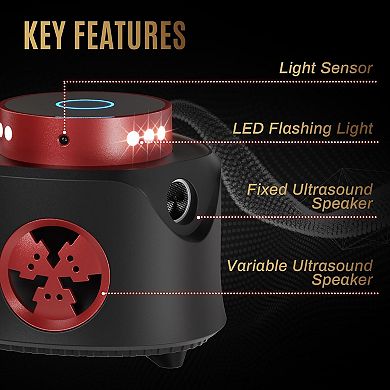 PATIOEASY Ultrasonic Rodent Repeller With Frequency Conversion Function It is Safe for Children