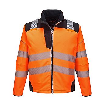 Portwest Unisex Adult PW3 Hi-Vis Soft Shell Jacket