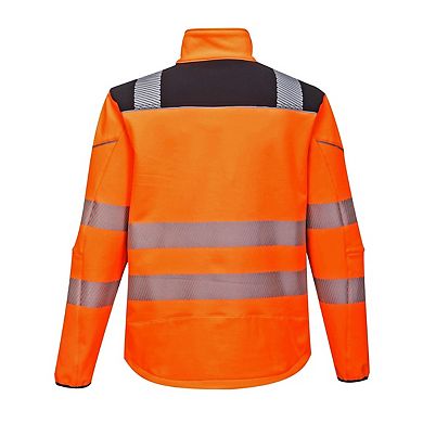 Portwest Unisex Adult PW3 Hi-Vis Soft Shell Jacket