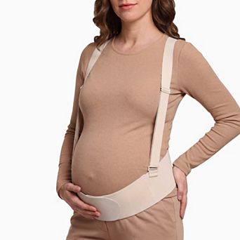 Seamless Maternity Support Belt with Back Stays