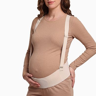 Seamless Maternity Support Belt with Back Stays