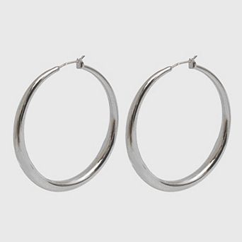 Women's Large Hoop Earrings - 4.9cm Diameter Hoops