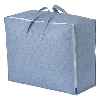 1 pc Clothes Storage, Foldable Storage Bag, Wavy Moving Bag for Organizing Comforter